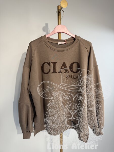 Damensweatshirt Braun Ciao