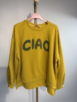Damensweatshirt Senfgelb Ciao