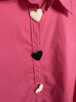 Damenbluse Oversize Pink