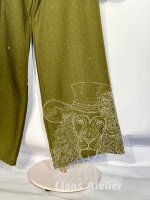 Modische Hose mit Glitzersteinen