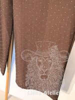 Modische Hose mit Glitzersteinen