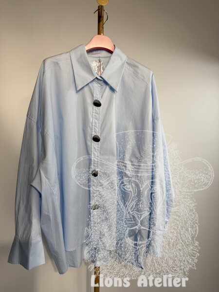 Damenbluse Oversize Weiß