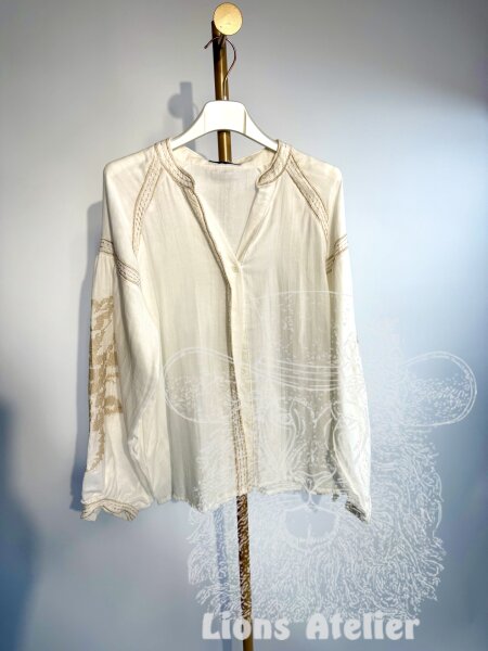Bestickte Damenbluse