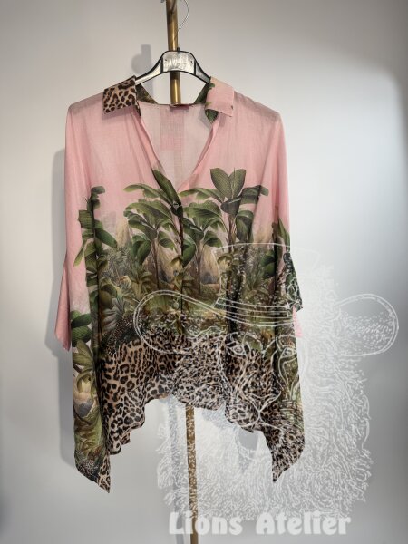 Damenbluse Dschungel