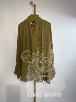 Damenbluse mit Schleife