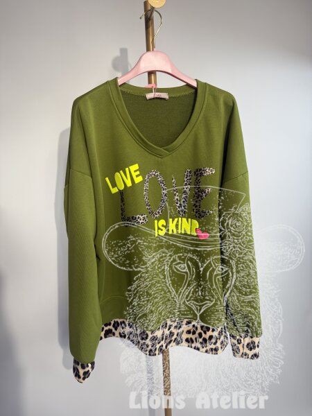 Damenpulli mit Tiger