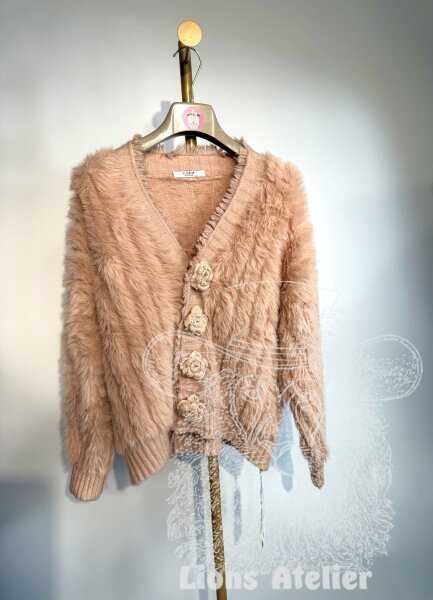 Cardigan flauschig weich