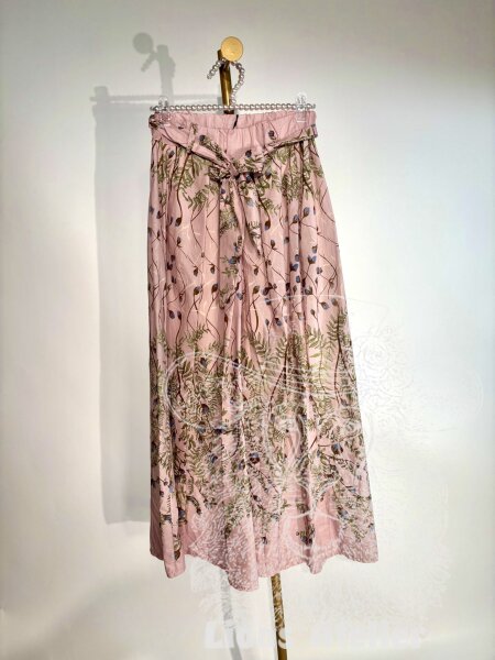 Herbstrock 100% Baumwolle Lachs