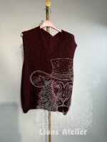 Damen-Pullunder Braun