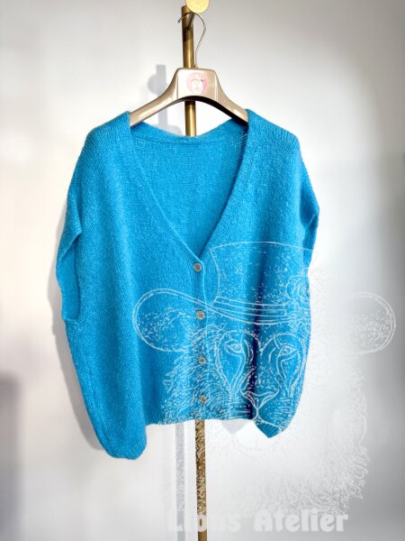 Pullunder mit Knopfleiste